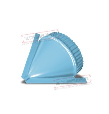 Заглушка конька круглого конусная PURMAN-Met.Blue-0.5