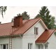 Кликфальц 0,45 Drap RAL8004 терракота с пленкой на замках