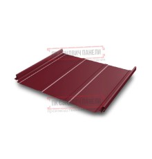 Кликфальц Pro Line 0,45 Drap RAL3005 красное вино с пленкой на замках