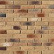 Рядовая плитка линия "Светлые холмы" Дерри Брик 389-40 с расшивкой 1 см.