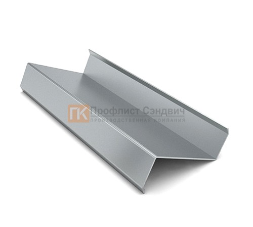 Z-образный профиль 200x55x3000-3,5 мм, оцинкованный