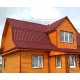 Металлочерепица классик плюс RAL3011 Полиэстер-0.45