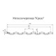 Металлочерепица Кредо RAL3009 Полиэстер-0,45
