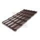 Металлочерепица Квинта плюс RAL8017 Drap-0.45
