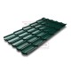 Металлочерепица Квинта плюс 3D RAL6005 Velur 20-0,5