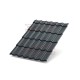 Металлочерепица Ламонтерра X RAL7024 Norman-0.5