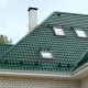 Металлочерепица Супермонтеррей RAL6005 Полиэстер-0.5