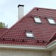 Металлочерепица Супермонтеррей RAL3005 Призма-0.5