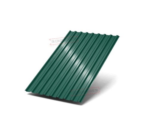 Профнастил МП20-1100 Призма RAL-6005-0.5