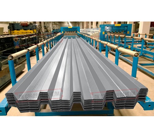 Профнастил Н60-845 Полиэстер RAL-7004-0.65