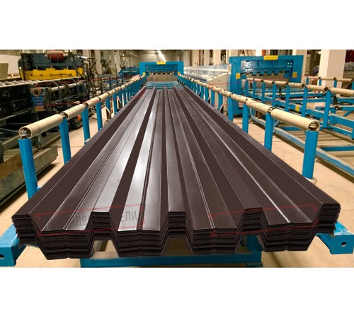 Профнастил Н60-845 Пластизол RAL-8017-0.5