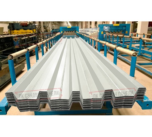 Профнастил Н60-845 Пластизол RAL-9010-0.5