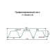 Профнастил Н135-930 RAL9010 Полиэстер-1.2