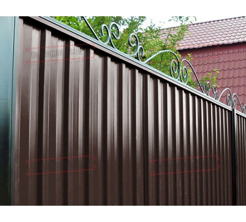 Профилированный лист С-15-1190-0.5 (с гранью) (Rooftop Matte) RAL 8017