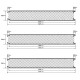 Сэндвич панели гладкие с пенополиизоциануратом, ширина 1000 мм, толщина 220 мм, 0.5/0.5, RAL3011