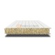 Сэндвич-панель для холодильных камер с минеральной ватой, ширина 1200 мм, толщина 100 мм, 0.5/0.5, RAL9003
