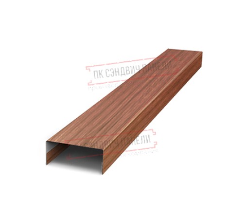 Крепежная планка нижняя Texas 0,45 Print Elite Honey Wood
