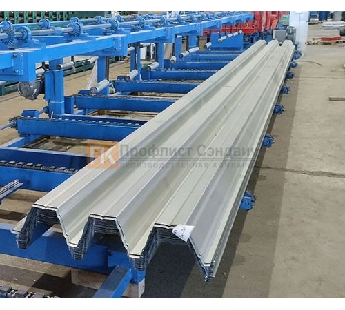 Профнастил Н153-840 RAL7004 Полиэстер-1.0