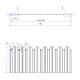 Профнастил фигурный С10 - 0,45 Окрас - А, Print Elite с пленкой White Wood.