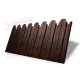 Профнастил фигурный С10 - 0,45 Окрас - Б, Print Elite с пленкой Cherry Wood.