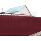 Профнастил фигурный C8 - 0,5 Satin RAL 3005 красное вино.