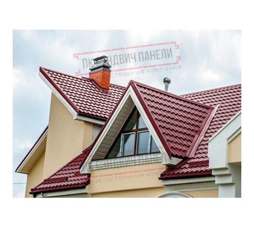 Планка ендовы верхняя 76х76х2000 ПРМ-3005-0.5