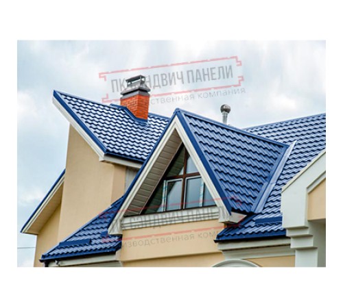 Планка ендовы верхняя 76х76х2000 ПРМ-5005-0.5