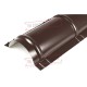 Планка конька круглого R110х2000 Norman ПЭ-8017-0.5