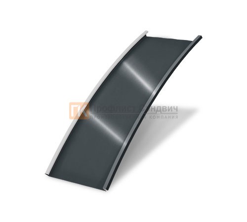Продольно гнутый фальц гладкий 0,5 RR 2Н3 GreenCoat Pural Matt