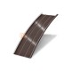 Продольно гнутый фальц профилированный 0,5 RAL 8017 Quarzit Pro Matt