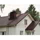 Кликфальц GL 0,5 Rooftop Matte RAL8017 шоколад с пленкой