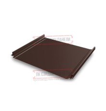 Кликфальц Pro 0,5 PurLite Мatt RAL8017 шоколад