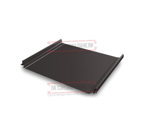 Кликфальц Pro 0,45 Drap ST RR32 темно-коричневый с пленкой на замках