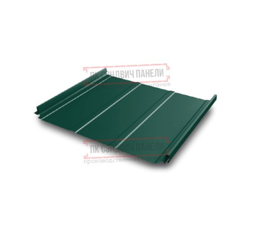 Кликфальц Pro Line 0,5 Atlas RAL6005 зеленый мох с пленкой на замках