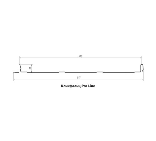 Кликфальц Pro Line 0,5 Quarzit PRO Matt RAL8017 шоколад