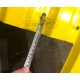 Продольно гнутый профнастил для укрытий конвейеров МП10ПГ-1200, 1,0, оцинкованный