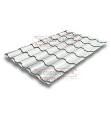 Металлочерепица Кредо RAL9003 Satin-0,5