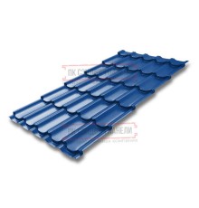 Металлочерепица Квинта плюс RAL5005 Satin-0.5
