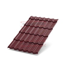 Металлочерепица Макси RAL3005 Полиэстер-0.4