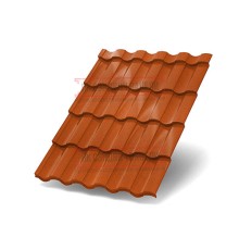 Металлочерепица Монтекристо-M Copper/Copper AGNETA-20-0.5