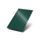 Профилированный лист C21х1000 Norman RAL6005-0.5