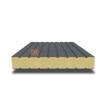 Сэндвич панели без замков с пенополиизоциануратом, ширина 1200 мм, толщина 10 мм, 0.5/0.5, RAL7024