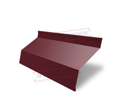 Ламель жалюзи Milan 0,45 Drap RAL 3005 красное вино