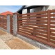 Крепежная планка нижняя Texas 0,5 Satin с пленкой RAL 8004 терракота