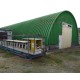 Профнастил H112ПГ-0.95, для бескаркасных ангаров, Полиэстер RAL 6002