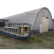 Профнастил H112ПГ-0.95, для бескаркасных ангаров, Полиэстер RAL 7004