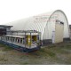 Профнастил H112ПГ-1.1, для бескаркасных ангаров, Полиэстер RAL 9003